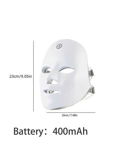 7 Color LED Light Therapy Facial Mask