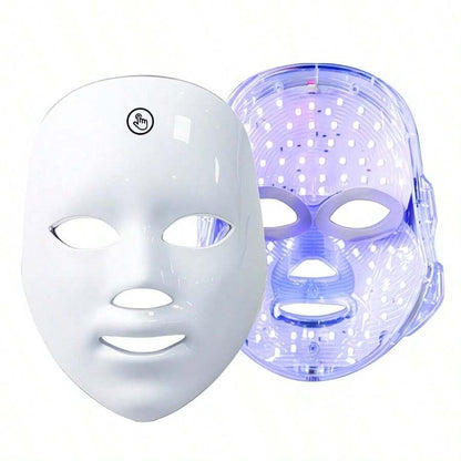 7 Color LED Light Therapy Facial Mask